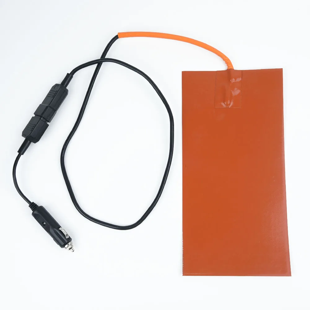 Flexible Silicone heating Pad Food Heater Hot Pizza 100W 65 degrees Delivery Bag Mat Orange Temperature Useful