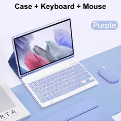 Ultra - Slim Magnetic Keyboard Case - Korean (Purple 2)