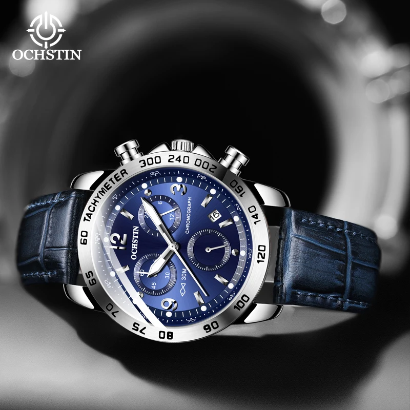 Ochstin Business Luxury New 2024 Prominente Celebrity Series Multi functional Quartz Movement Watch Men's Quartz Watch