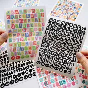 Colorful Letter Sticker Pack 1