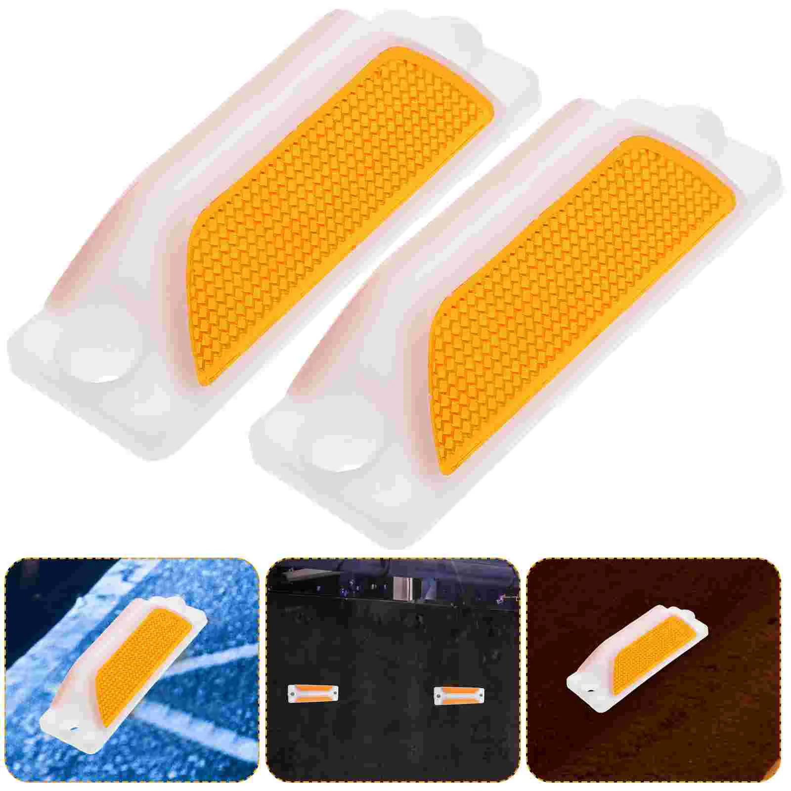 120x40mm Reflective Contour Markers Guardrail Delineators Road Reflector Pavement Markers Traffic Signal Reflective Driveway