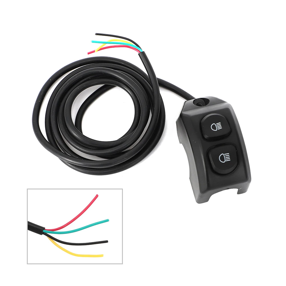 Motorcycle Switch For BMW R1200GS R 1200 GS R1250GS F850GS F750GS ADV Adventure LC Motorcycle Fog Lights Wiring Harness Handle Push Button