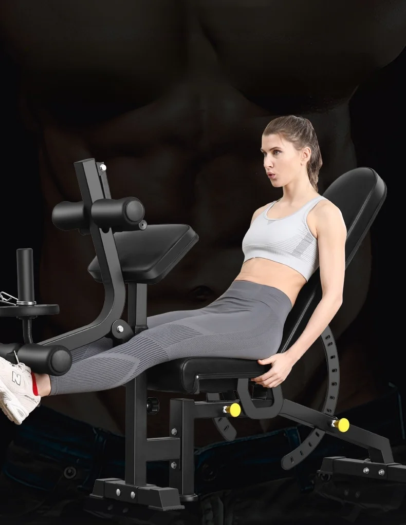 Indoor Foldable and Multifunctional Weight Lifting Bench, Workout Barbell Bed, Workout Bench