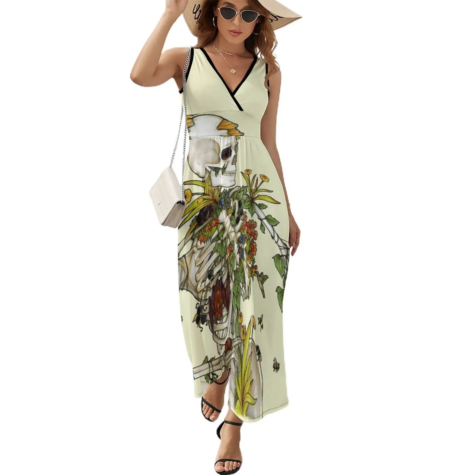 

Bones and Botany Sleeveless Dress summer dress for women 2024 women dress ladies dresses for women 2024