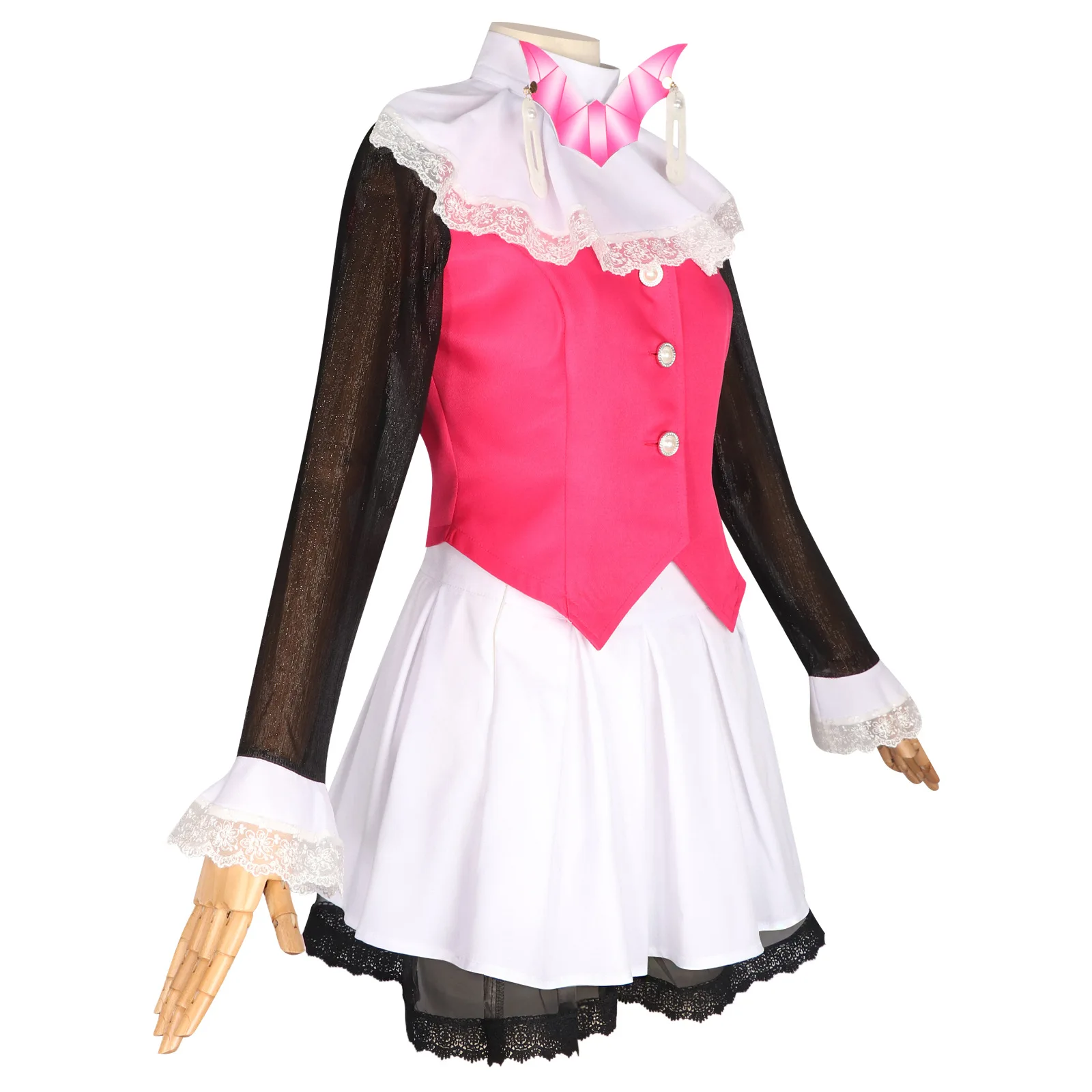 Monster High: Draculaura | Pink Costume Cosplay 32 Monster High Draculaura Spectra Vondergeist Costume Set for Women