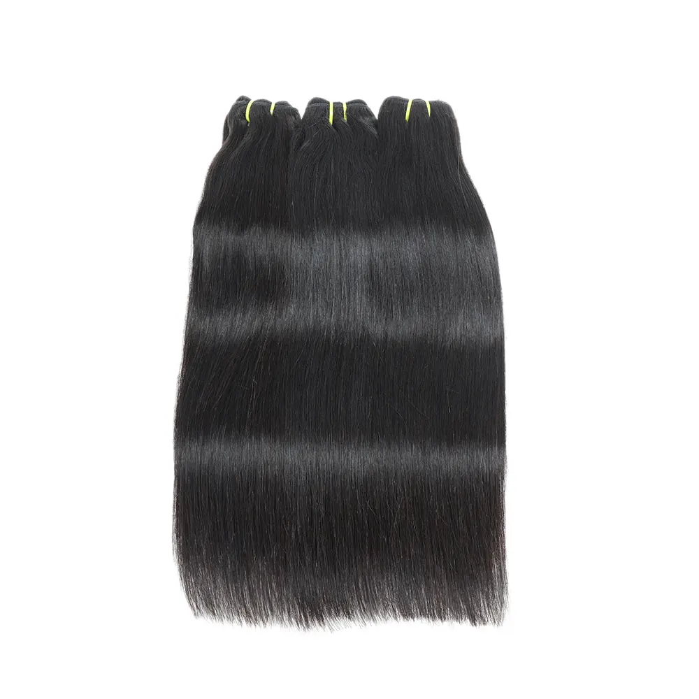 Bliss Short Straight Human Hair Bundles Brazilian Remy Human Hair Weave Bundles Straight 3Pcs/Lot Virgin Extension