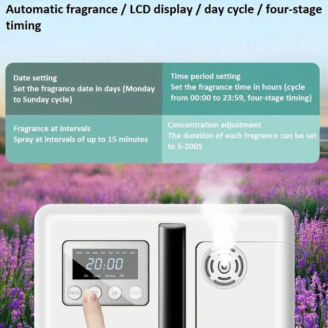 Aromatherapy Machine 160ml Smart Aromatherapy Machine Essential Oil Aromatherapy Machine Home Hotel Flavor Diffusion Machine 3