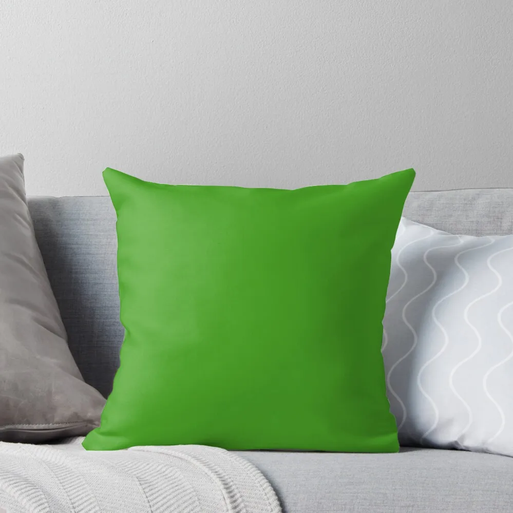 

Solid Bright Lime Green Color Throw Pillow pillow pillowcase Luxury Living Room Decorative Cushions autumn decoration