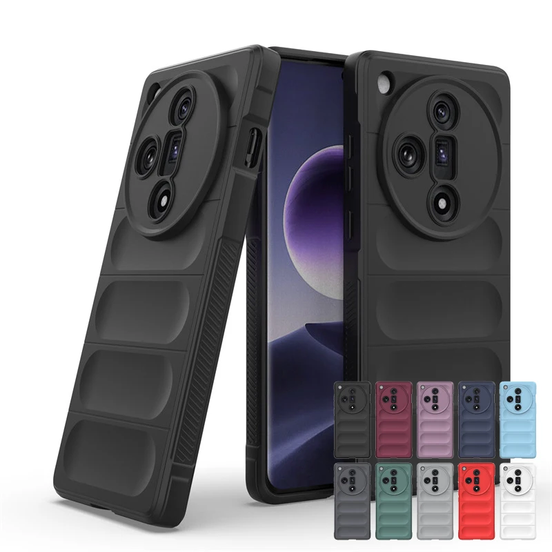 Per Oppo Find X7 Case Oppo Find X6 Pro X7 Ultra Luxury Silicon Antiurto Anti-Impronta Tpu Cover Protettiva Oppo Find X7