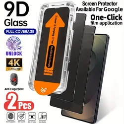 Premium Privacy Tempered Glass Screen Protector with One - Click Installation and Anti - Peep Technology - 2 Pieces
