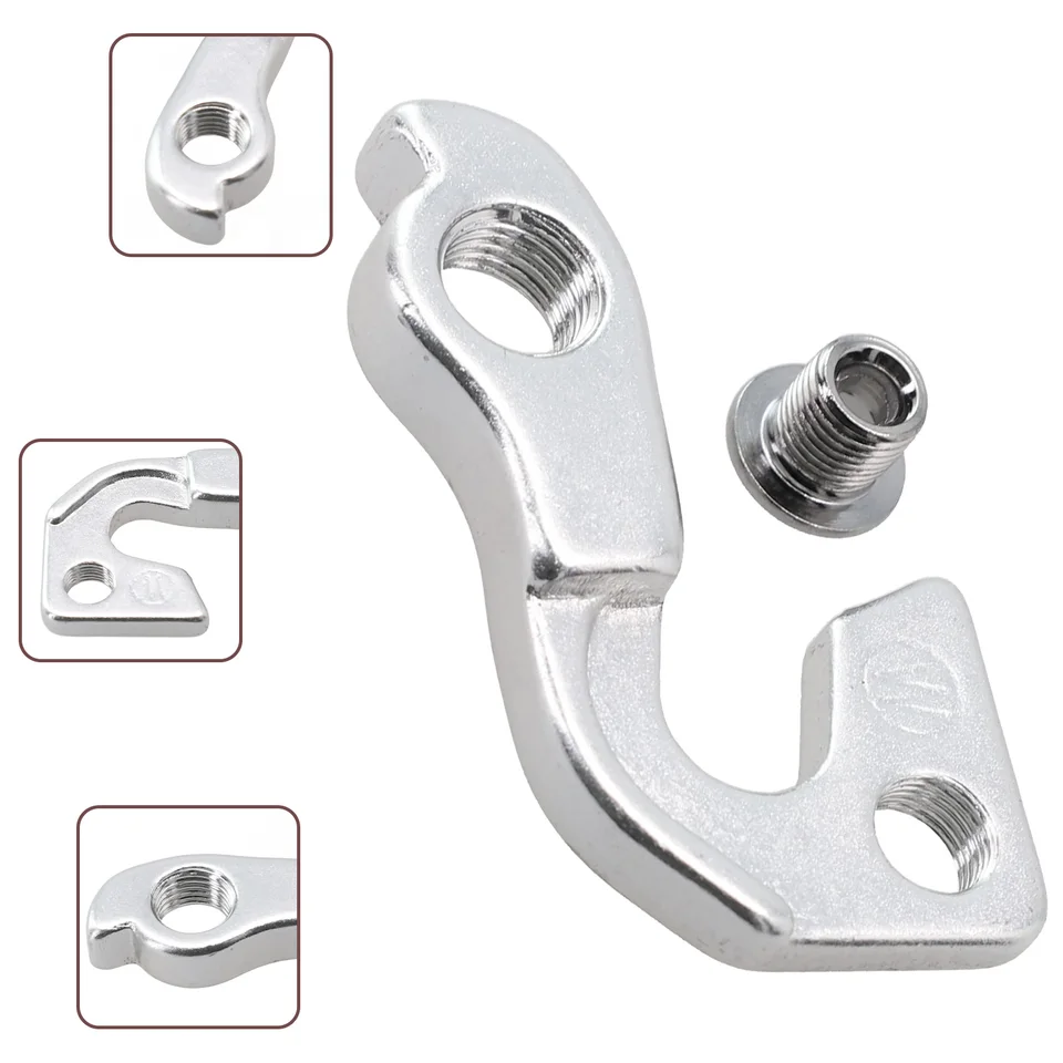Gancho De Cambio Trasero Para Bicicleta De Aleación De Aluminio, Patilla De Desviador Universal Con Tornillo, Ligera Y Resistente, Compatible Con La Mayoría De Bicicletas