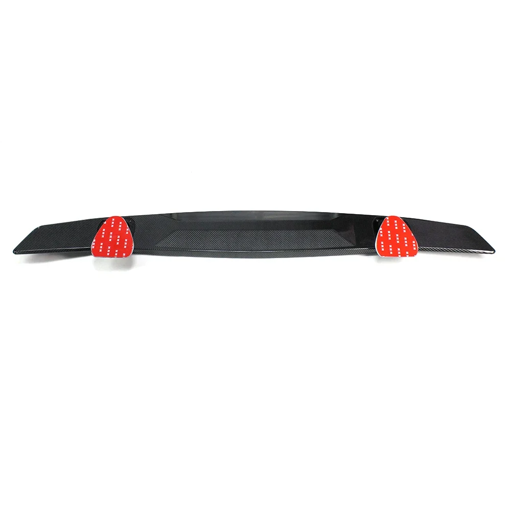 Tuning Spoiler per auto universale per berlina posteriore per auto 3D in fibra di carbonio posteriore Hatchback Auto Trunk Wing adatto per BMW Honda Accessori - immagine 3