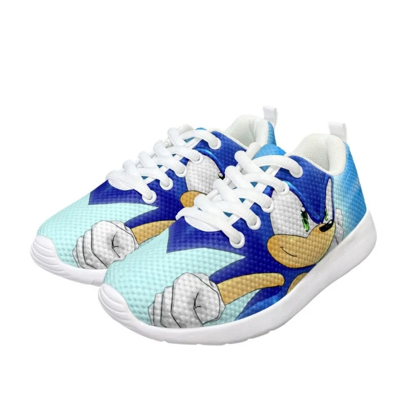 thumbnail image 1 of Zapatillas de deporte para niños Sonic The Hedgehog, de anime, antideslizantes, de suela suave, para niños y niñas, de malla transpirable para correr, 1 of 5