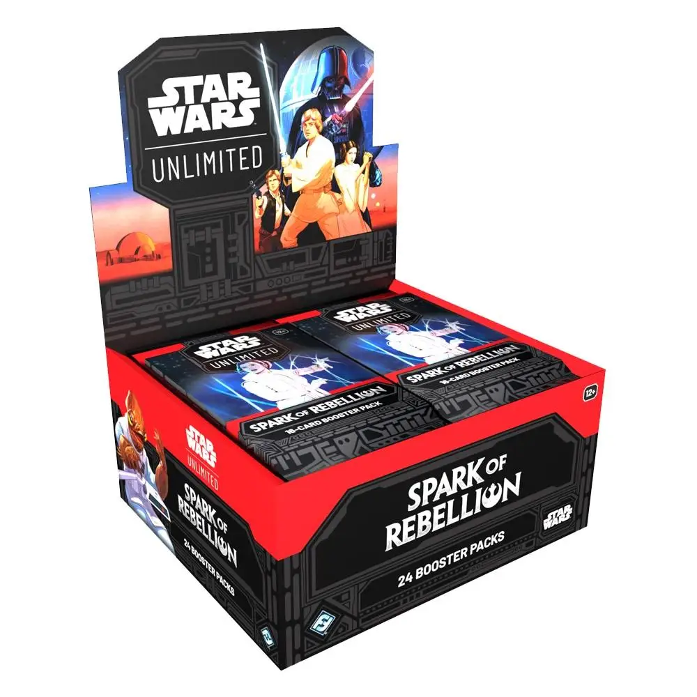 Star Wars Unlimited Spark of Rebellion Booster Box With 24