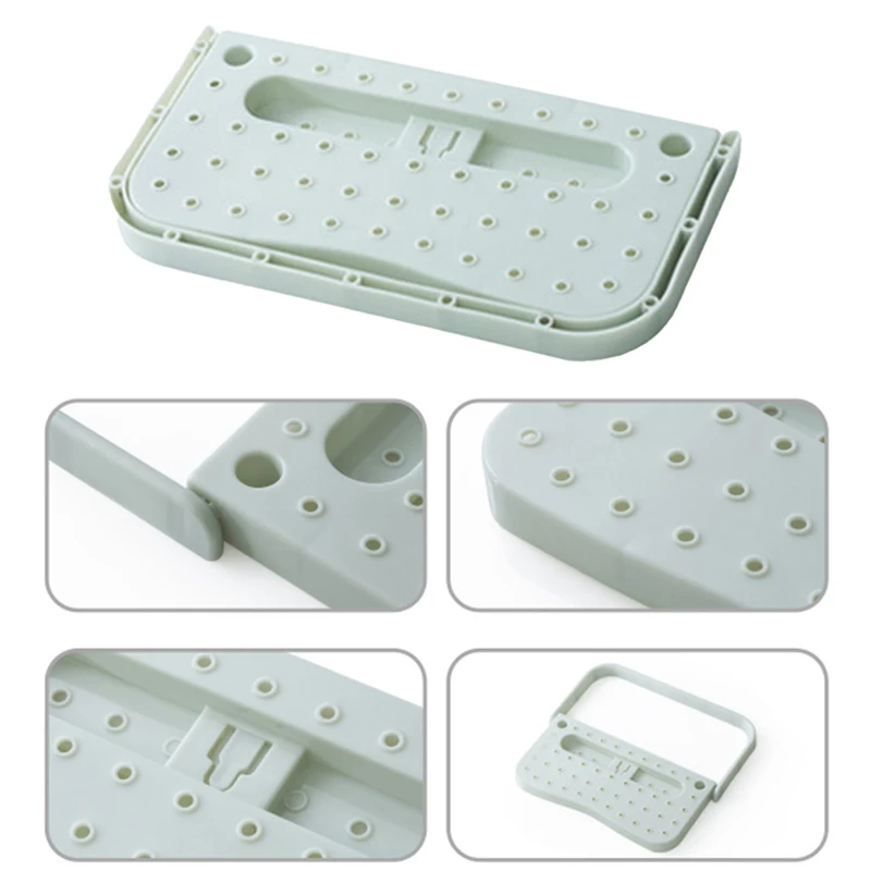1Pc Bathroom Shoe Rack Plastic Simple Shoe Rack Wall Mounted Pasted Shoes Dustproof Storage For Home Living Room