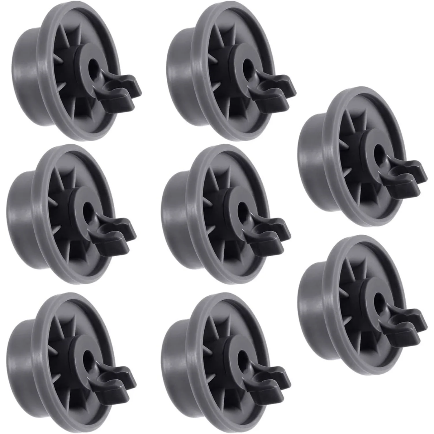 8Pcs Dishwasher Wheel Durable 165314 Dishwasher Rack Wheel Replacement Fit for and