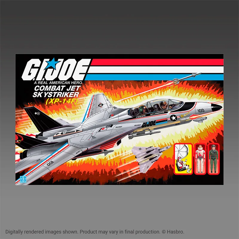 

2023 Hasbro Haslab G.I. Joe Skystriker Toy Shipped in Original Box
