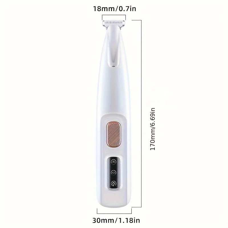 Pet Grooming Scissors Suitable Dogs and Cats 18 Millimeter Wide Blade BeltLEDThe lamp'sUSBRechargeable Ergonomic Design B