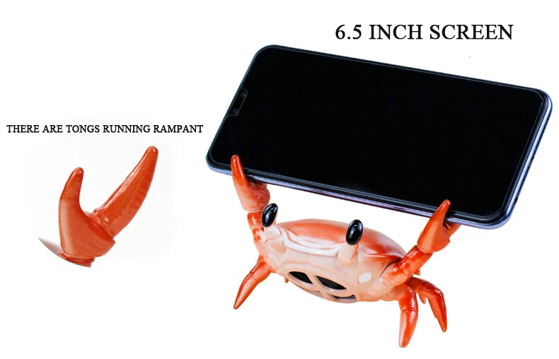 Crab Bluetooth Speaker with Phone Holder