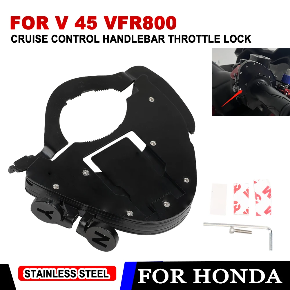 Per Honda V45 V 45 Vfr800 Interceptor Vfr 800 Vfr-800 Accessori Moto Cruise Control Manubrio Acceleratore Lock Assist