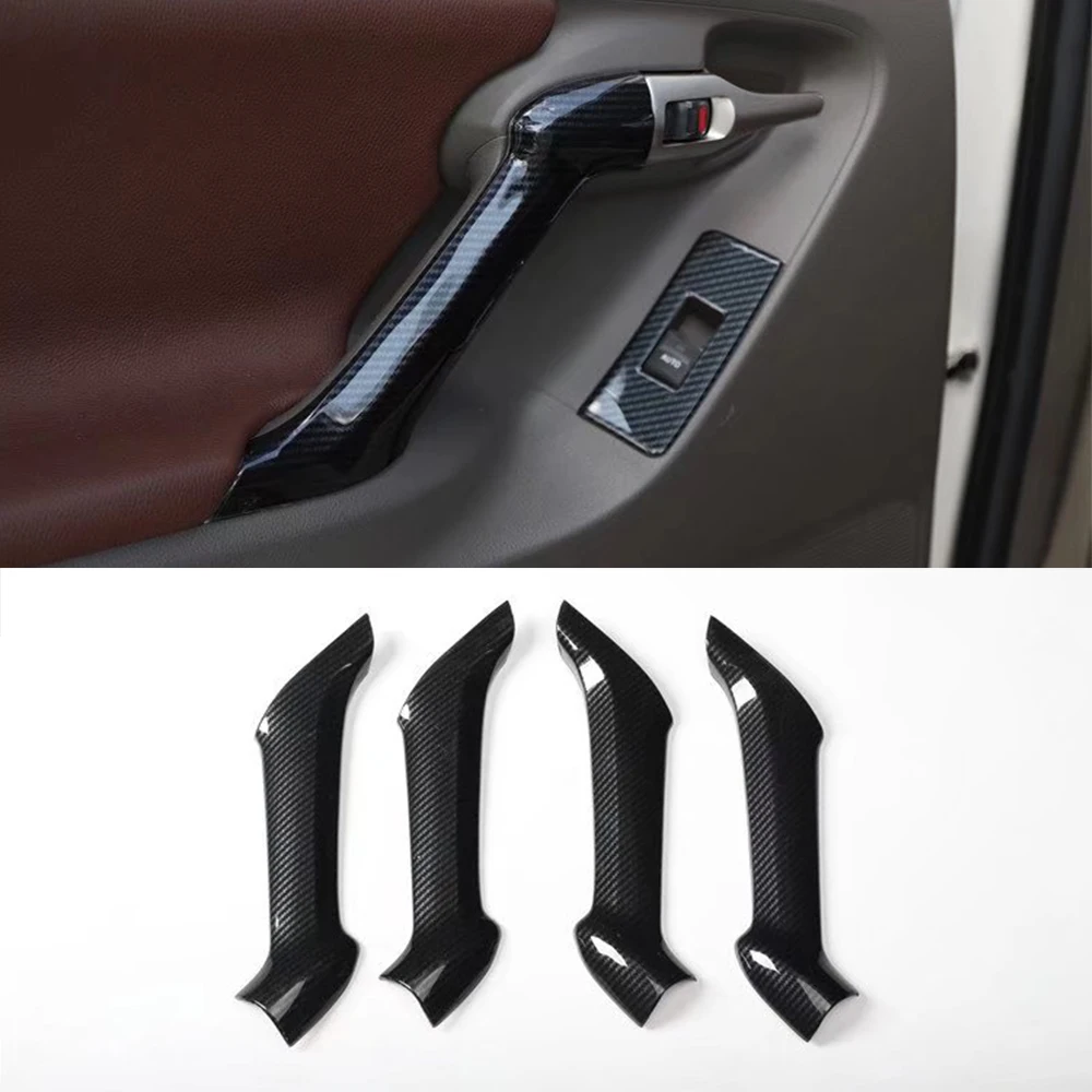 

For Toyota Verso 2011-2015 Car Door Armrest Decoration Strips Trim Styling ABS Auto Molding 4pcs
