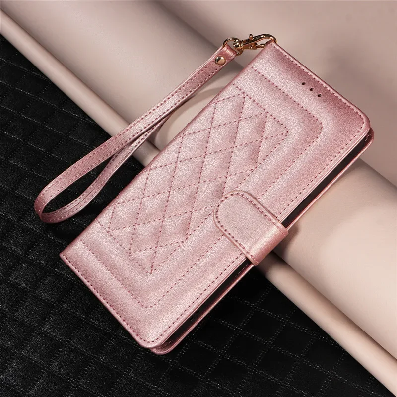 Elegant 3D Flip Leather Wallet Phone Case
