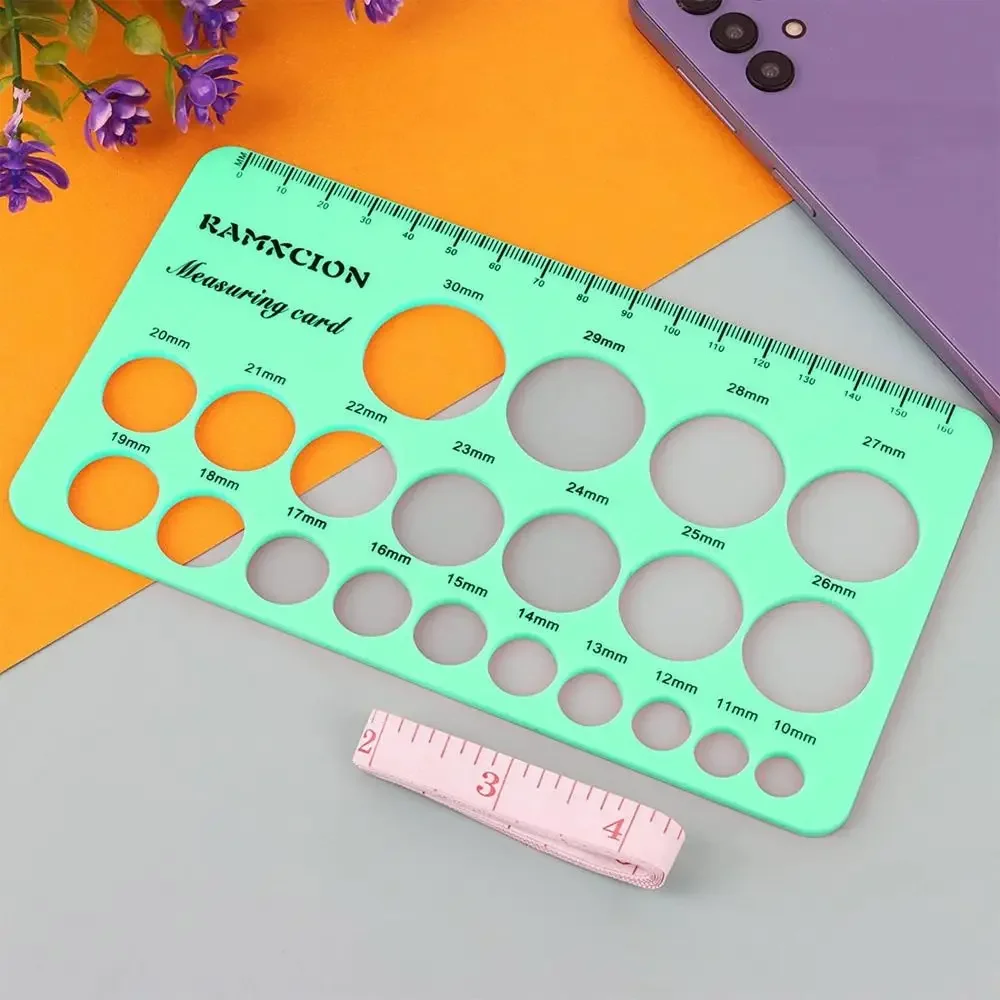 Breast Pump Accessories Breast Pump Nipple Silicone Ruler Nipple Diameter Breast Pump Flange Circle Sizing Ruler Measuring for New Mums Women