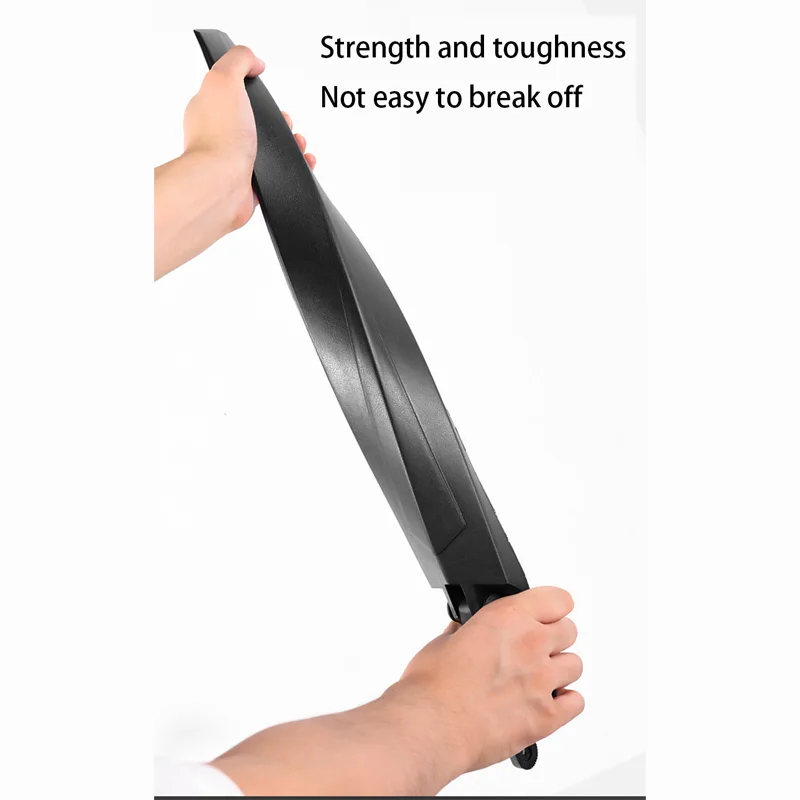 Bicycle Fender ESLNF Fender Mtb Rubber Tail Soft MTB Bike MTB Bike Widen Front Rear Mudguard Adjust Any Angle Fender Accessories