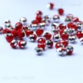 Solid red silver