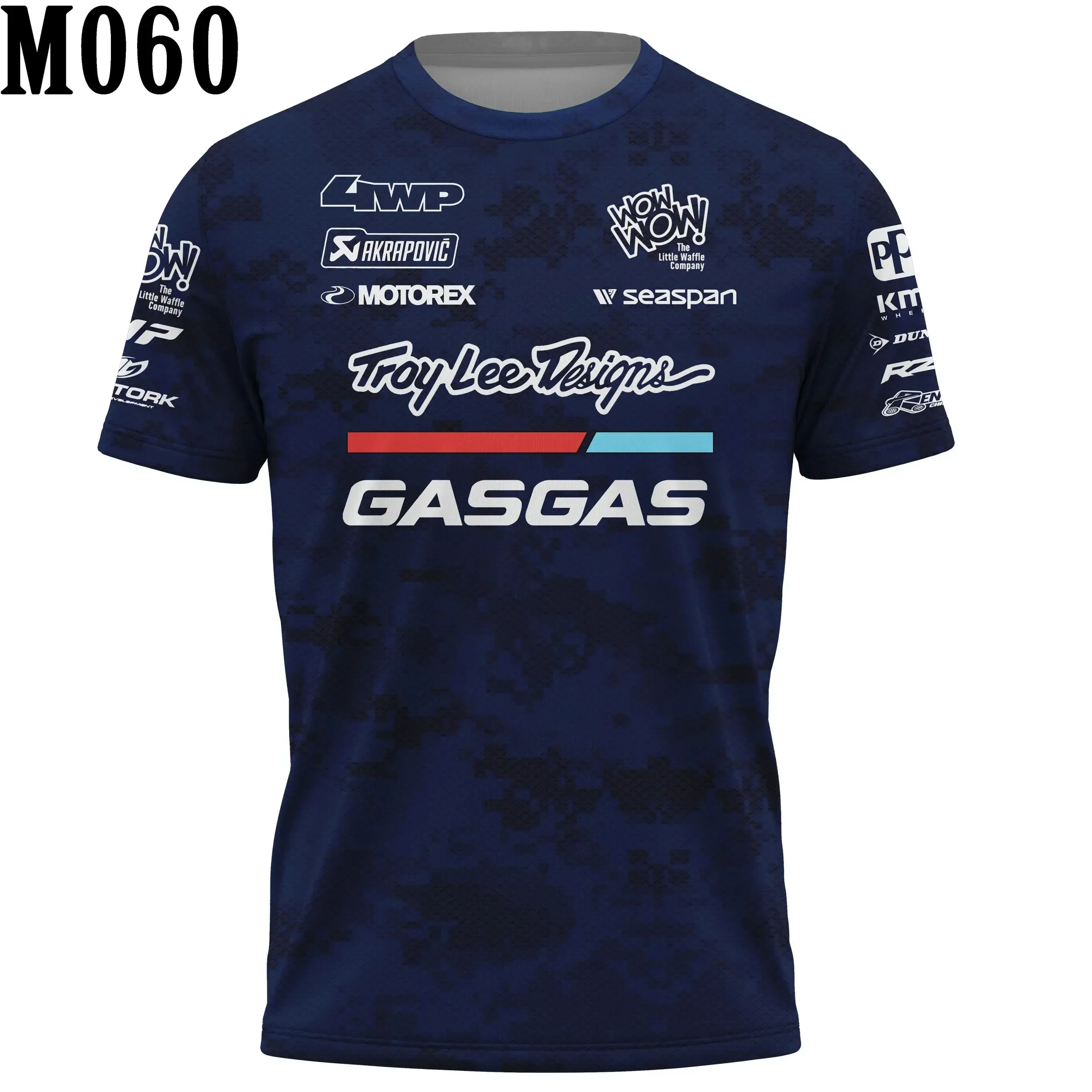 thumbnail image 1 of Camisetas de manga corta con cuello redondo para equipos de carreras al aire libre para hombres y mujeres, tela avanzada, cómodas, transpirables y de secado rápido, 1 of 5