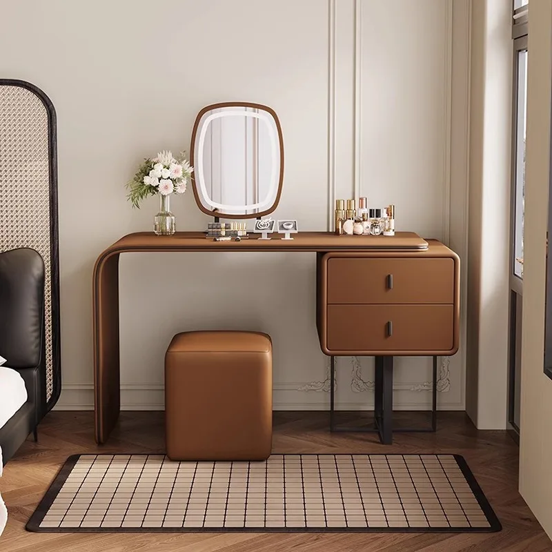

Modern Console Dressing Table Bedside Drawers Console Storage Makeup Desk Table Mirror Coiffeuse De Chambre Bedroom Furniture