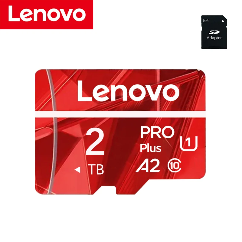 Lenovo Micro Memory Sd Card 128Gb 32Gb 64Gb 256 Gb Sd Card Sd/Tf Flash Card 32 64 128 256 Gb 1Tb 2Tb Scheda Di Memoria Per Fotocamera Del Telefono