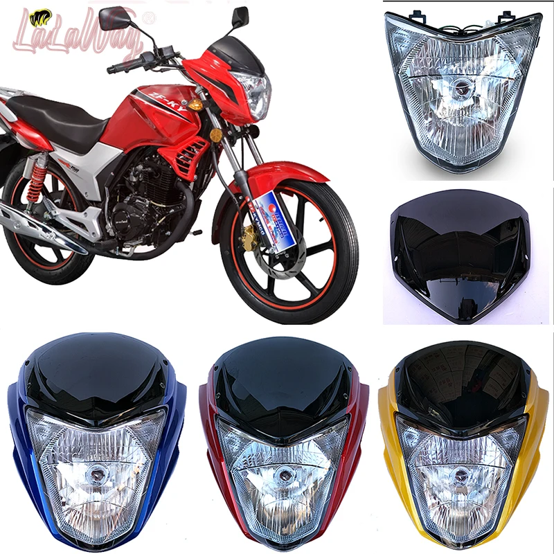 

For FEKON Motorcycle Front Headlight Head Light Lamp Headlamp Assembly FK125/FK150-8G ZF150-13 For SANLG SL125-3CT/150