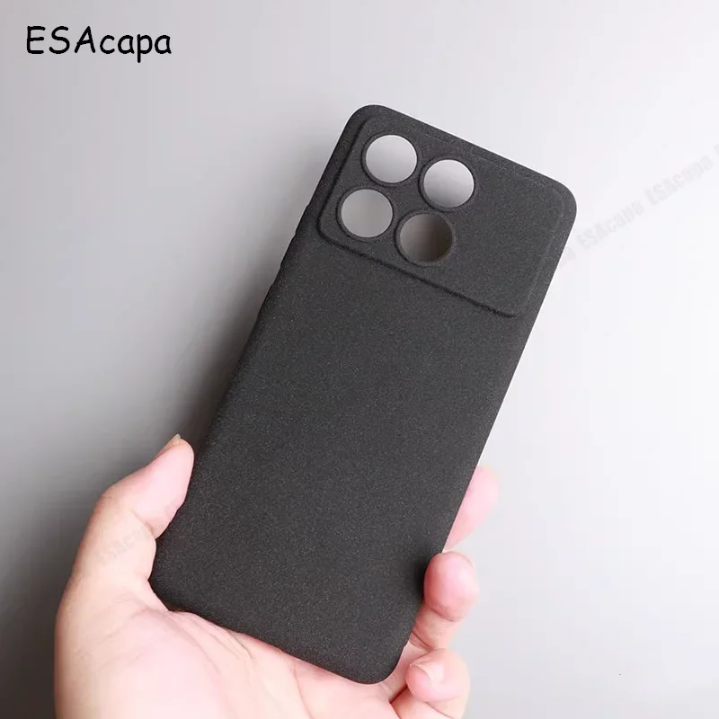 Slim Matte Sandstone Silicone Anti-Slip Soft Phone Case