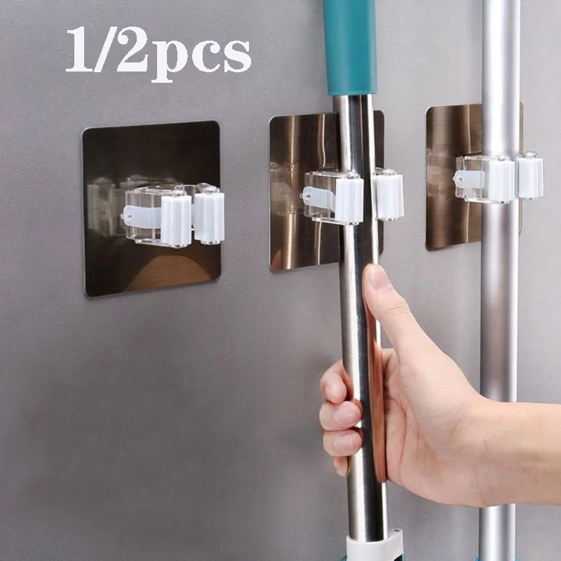 

1/2 шт., настенные крючки-Вешалки для швабры