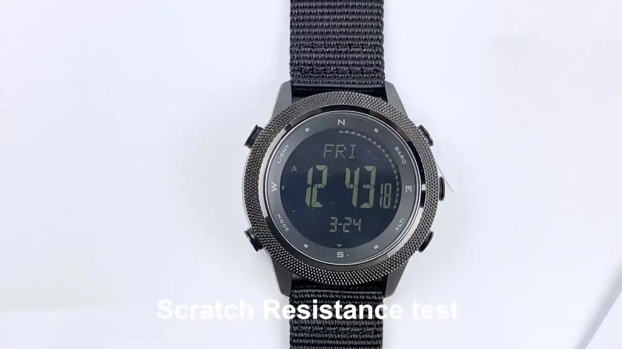 Montre Numérique NORTH EDGE APACHE-46 Pour Homme - Baromètre, Boussole, Chrono - Édition 2024 Neuve