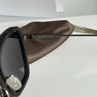 ADITA FLIGHT 006 Lunettes de soleil de créateur de qualité supérieure pour hommes Style titane Design de mode Lunettes de soleil de luxe pour femmes avec boîte 6