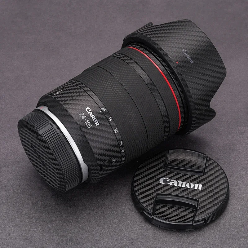 For Canon RF24-105 F4 L IS USM Lens Body Sticker Protective Skin Decal Vinyl Wrap Film Anti-Scratch Protector Coat 5