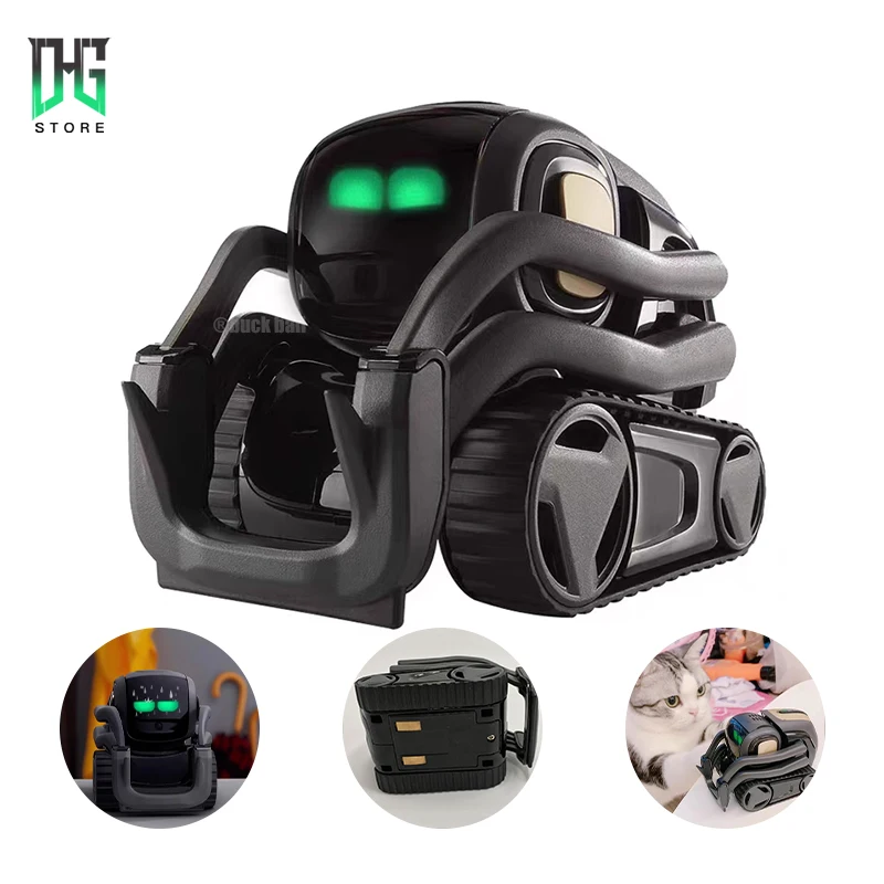 Vector2.0 지능형 로봇, 감성 상호작용, AI 퍼즐, 전자 동행 가상 로봇, 애완 동물 장난감, 데스크탑 컴패니언 로봇