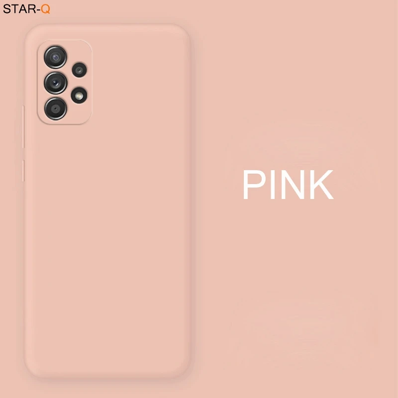 Enhanced Liquid Silicone Phone Case with Camera Protector for Samsung Galaxy - Original Back Cover