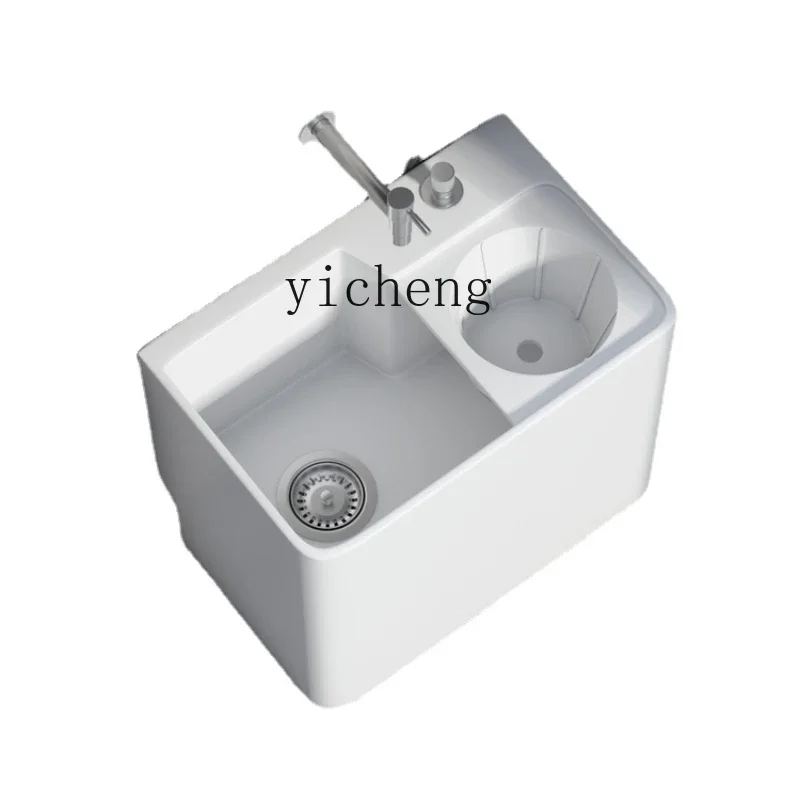 

XL Bathroom Floor Row Ceramic Mop Pool Side Row with Drain Basket Large Slot Pool