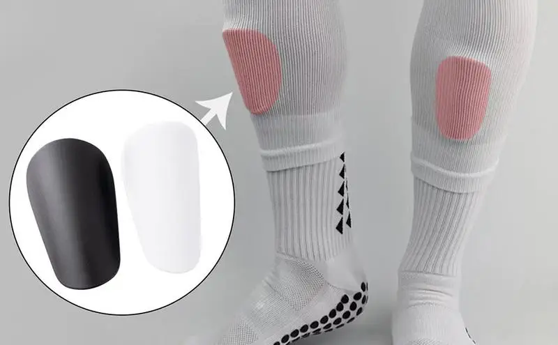 

1 Pair Mini Football Shin Pad Wear-resistant Shock Absorbing Leg Protector Lightweight Portable Soccer Training Shank Board