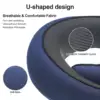 Breathable U-shaped Travel Pillow Child Body Pillows for Adults Neck Pvc Airplane 2