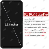 Original pour TCL 10L T770H écran LCD 10 Lite T770B écran tactile nouveau Plex T780H numériseur assemblée remplacement téléphone pantalon 4