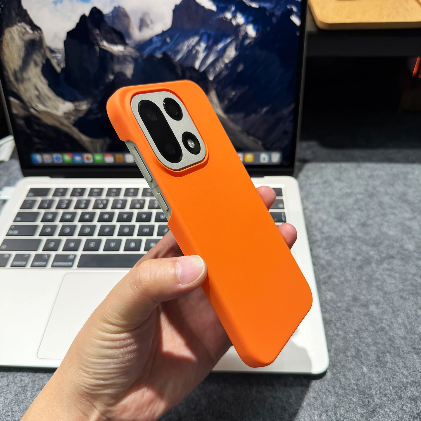 Luxury Matte Frameless PC Back Cover | Shockproof Bumper Case
