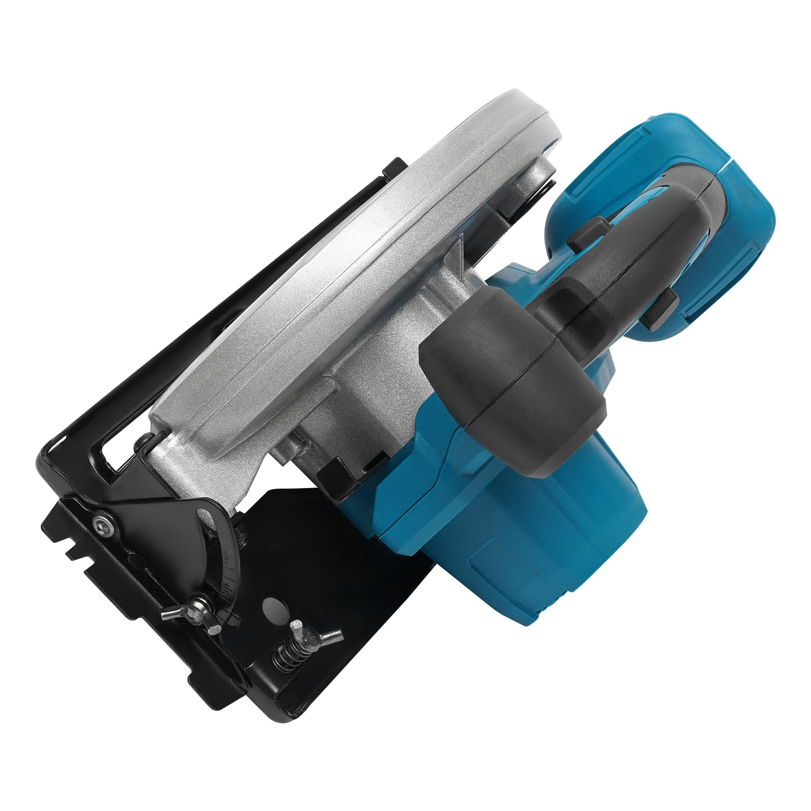 Kabelloser Elektrischer Kreissäge 750W 20000 U/min, Winkelverstellbare Schneidemaschine für Holz Metall DIY Heimrenovierung – Detail 13
