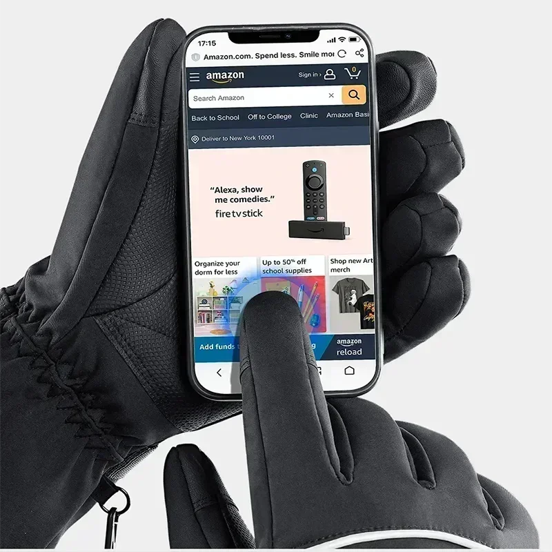 Gants chauffants électriques gants thermiques chauffants pour