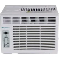 10,000 BTU Window-Mounted Air Conditioner with Follow Me LCD Remote Control, White 1