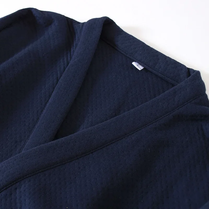 Pajama Pants Set Men's Kimono Homewear Autumn Winter Thick Japanese Comfortable Casual Fashion Breathable Stylish Loose