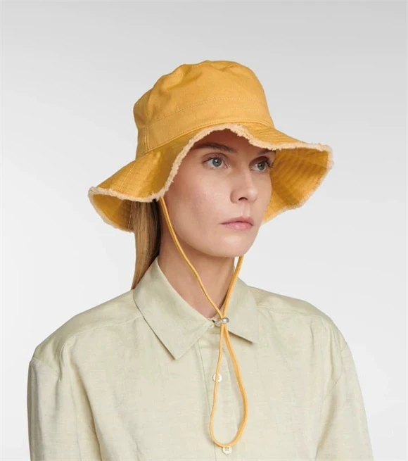 Haariger Fischerhut für Damen, Sommerstil, Sonnenschutz für Frühling und Herbst, neuer Reise-Sonnenhut, Strand-Sonnenschutz – Detail 5